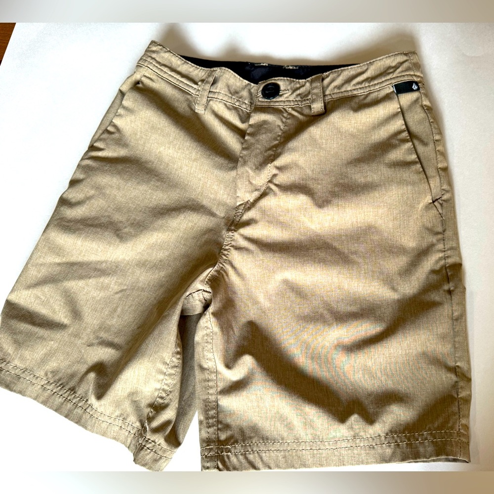 Kids Volcom shorts khaki size 25